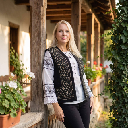 Veste - Vesta traditionala Florica