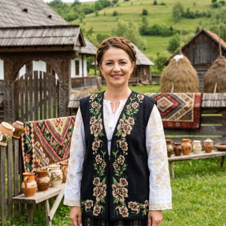 Veste - Vesta traditionala Mariuca