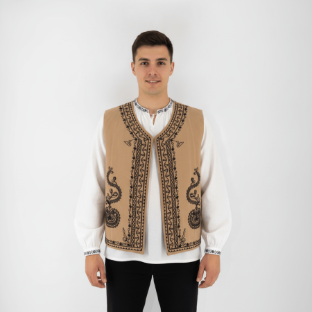 Veste - Vesta traditionala Paul - Piele Intoarsa 5