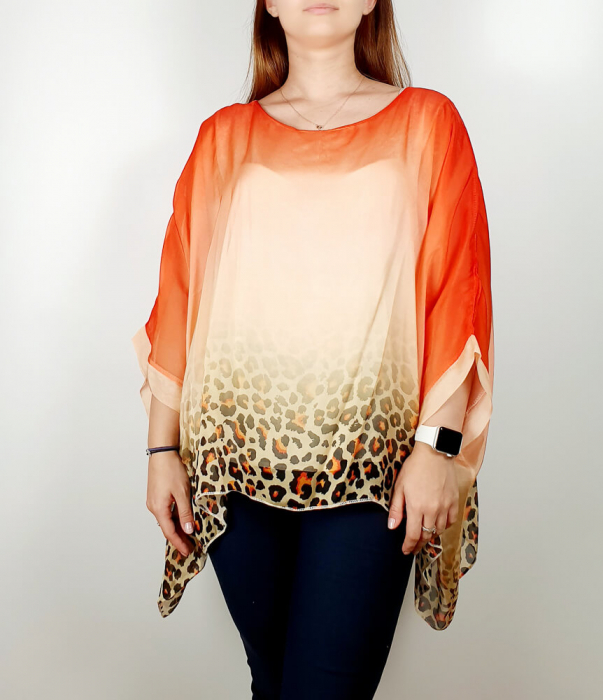 Bluza Asimetrica Leopard 2