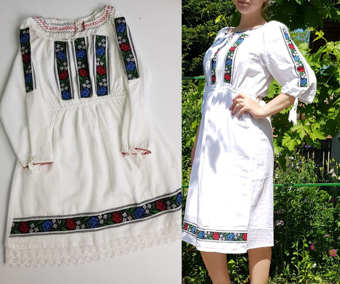 Set rochii Traditionale Mama - Fiica - Ivona