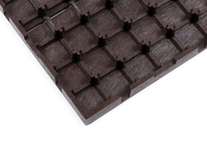 Dale terasa din compozit, model Cosmo, 45cmx45cm, culoare mocha [4]