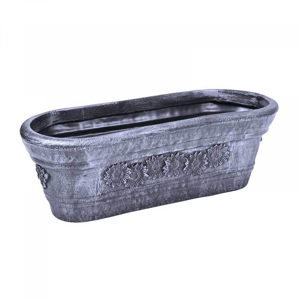 Ghiveci PE vintage, dreptunghiular, model PLANIKA OVAL [1]