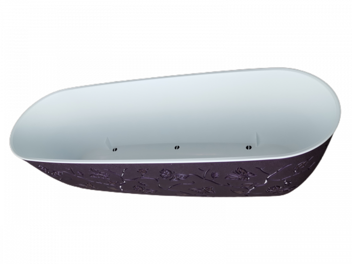 Ghiveci modern Fluture 3D oval L [2]