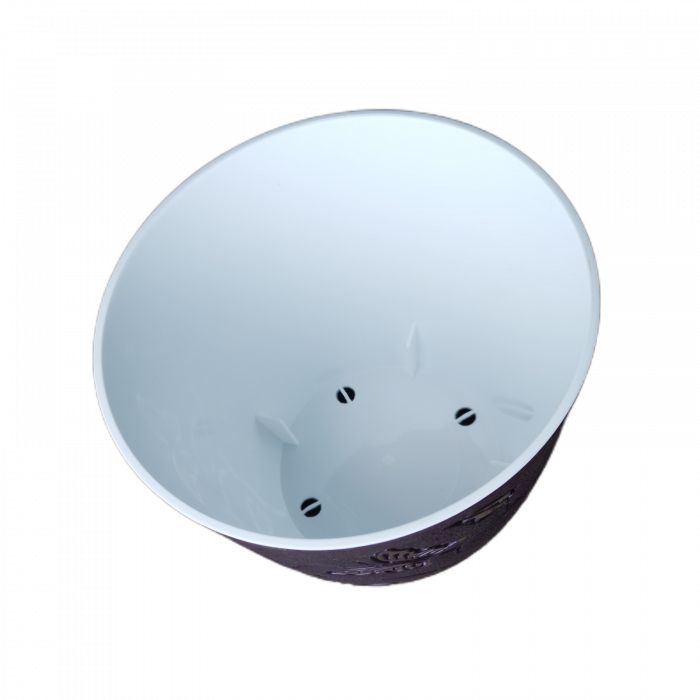 Ghiveci modern Fluture 3D rotund [2]
