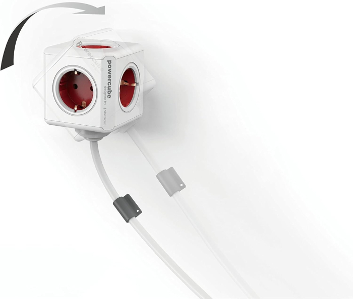 Prelungitor Powercube Extended 1300GN, 5 prize, alb/verde, 1.5m [4]