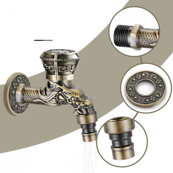 ROBINET ROYAL DRAGON, 1/2, alama antichizata, cuplare rapida [2]