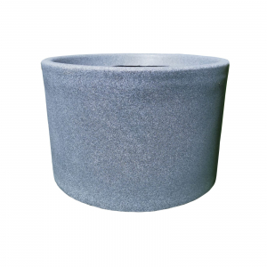 Ghivece moderne RONDO - Ghiveci PE modern, rotund, imitație granit, model BLUES L