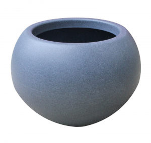 Ghivece moderne RONDO - Ghiveci PE modern, rotund, imitație granit, model SWING L