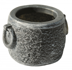 Ghivece clasic & vintage - Ghiveci PE vintage, rotund, imitație piatră, model STONE S