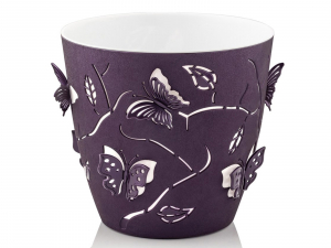 Ghivece 3D - Ghiveci modern Fluture 3D rotund