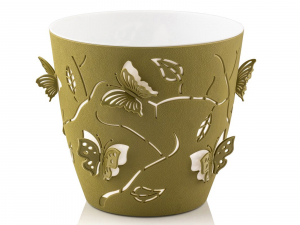 Ghivece 3D - Ghiveci modern Fluture 3D rotund