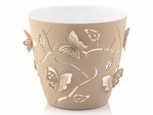 Ghivece 3D - Ghiveci modern Fluture 3D rotund