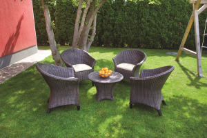 Masă din PE, imitație ratan, model RATTAN 490 [1]