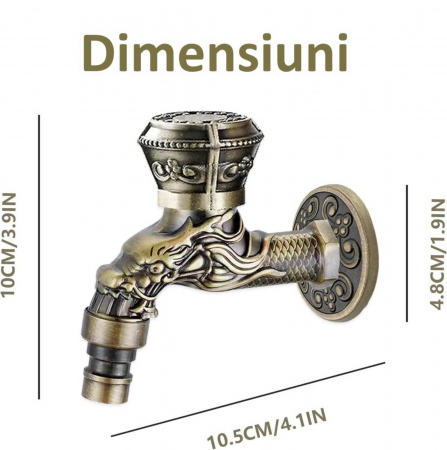 ROBINET ROYAL DRAGON, 1/2, alama antichizata, cuplare rapida [2]