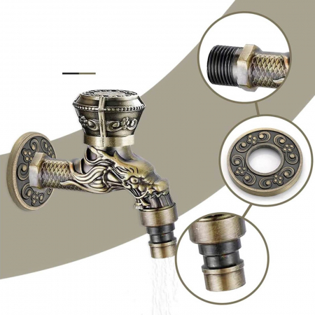 ROBINET ROYAL DRAGON, 1/2, alama antichizata, cuplare rapida [1]