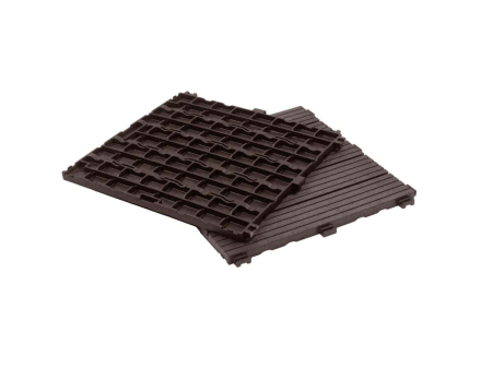 Set 6 dale terasa din compozit, model Cosmo, 30cmx30cm, culoare mocha [6]