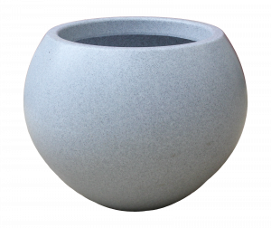 Ghivece moderne RONDO - Ghiveci PE modern, rotund, imitație granit, model SWING S
