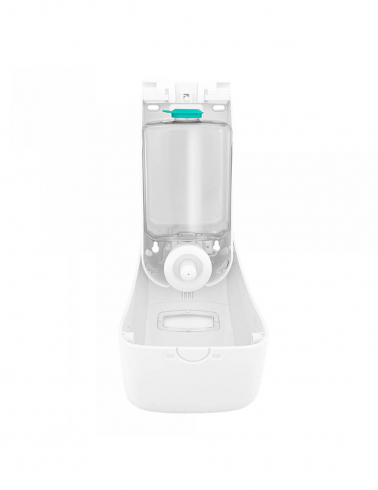 Dozator sapun spuma Limpio, plastic ABS, alb, 1000 ml [5]