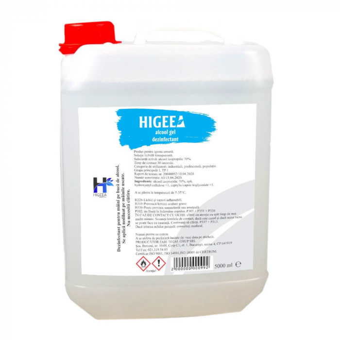 Higeea Alcool gel dezinfectant maini [1]