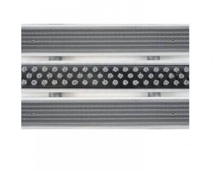 Stergator aluminiu de intrare 17 RB mm Perie-Cauciuc [3]