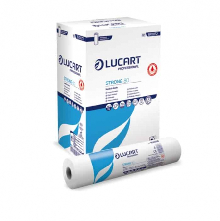 CONSUMABILE - Cearceaf medical rola hartie Lucart Strong 80 m