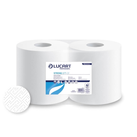 CONSUMABILE - Rola prosop industrial Lucart Strong 675 CF, 236 metri, 2 straturi