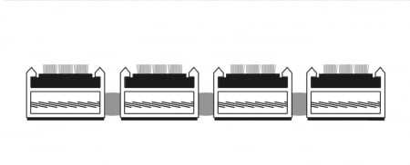 Stergator aluminiu de intrare 17 B mm Perie [3]