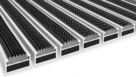 Stergatoare profesionale picioare - Stergator aluminiu de intrare 17 R mm Cauciuc