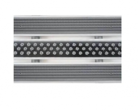 Stergator aluminiu de intrare 17 RB mm Perie-Cauciuc [2]