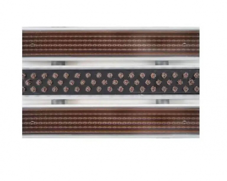 Stergator aluminiu de intrare 17 RB mm Perie-Cauciuc [3]