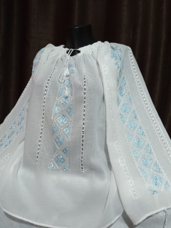 Ii traditionale - Ie traditionala brodata manual cu matase