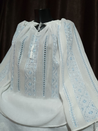 Ii traditionale - Ie traditionala cusuta manual pe panza topita(bumbac)