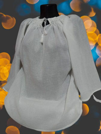 Bluze tip ie - Bluza simpla tip ie, incheiata manual