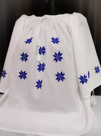 Bluze tip ie - Ie traditionala brodata manual pe panza topita