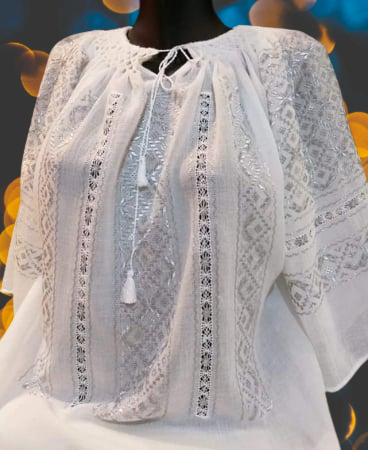 Ii traditionale - Ie traditionala brodata manual