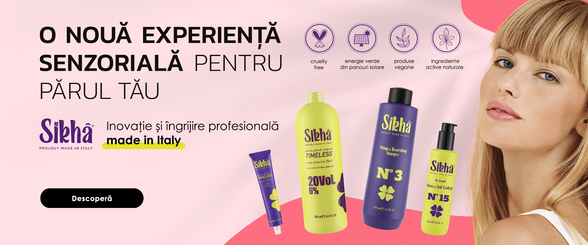 Colectia SIKHA - ingrijirea parului