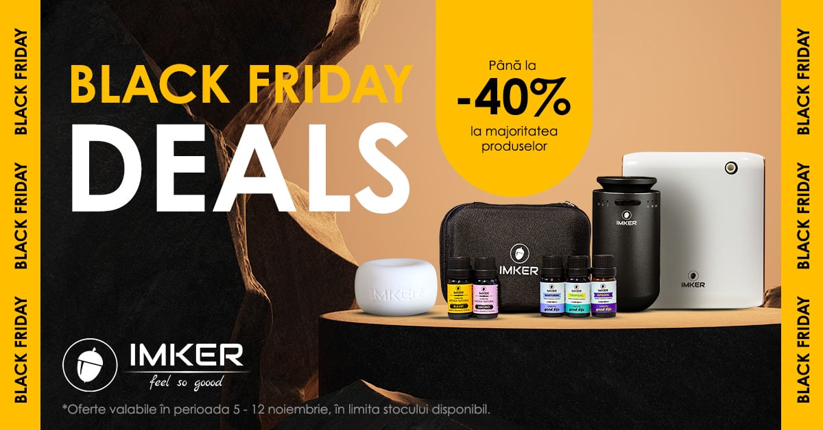 Black Friday 2025 IMKER – Up to 40% off professional diffusers, ambient perfumes and premium products