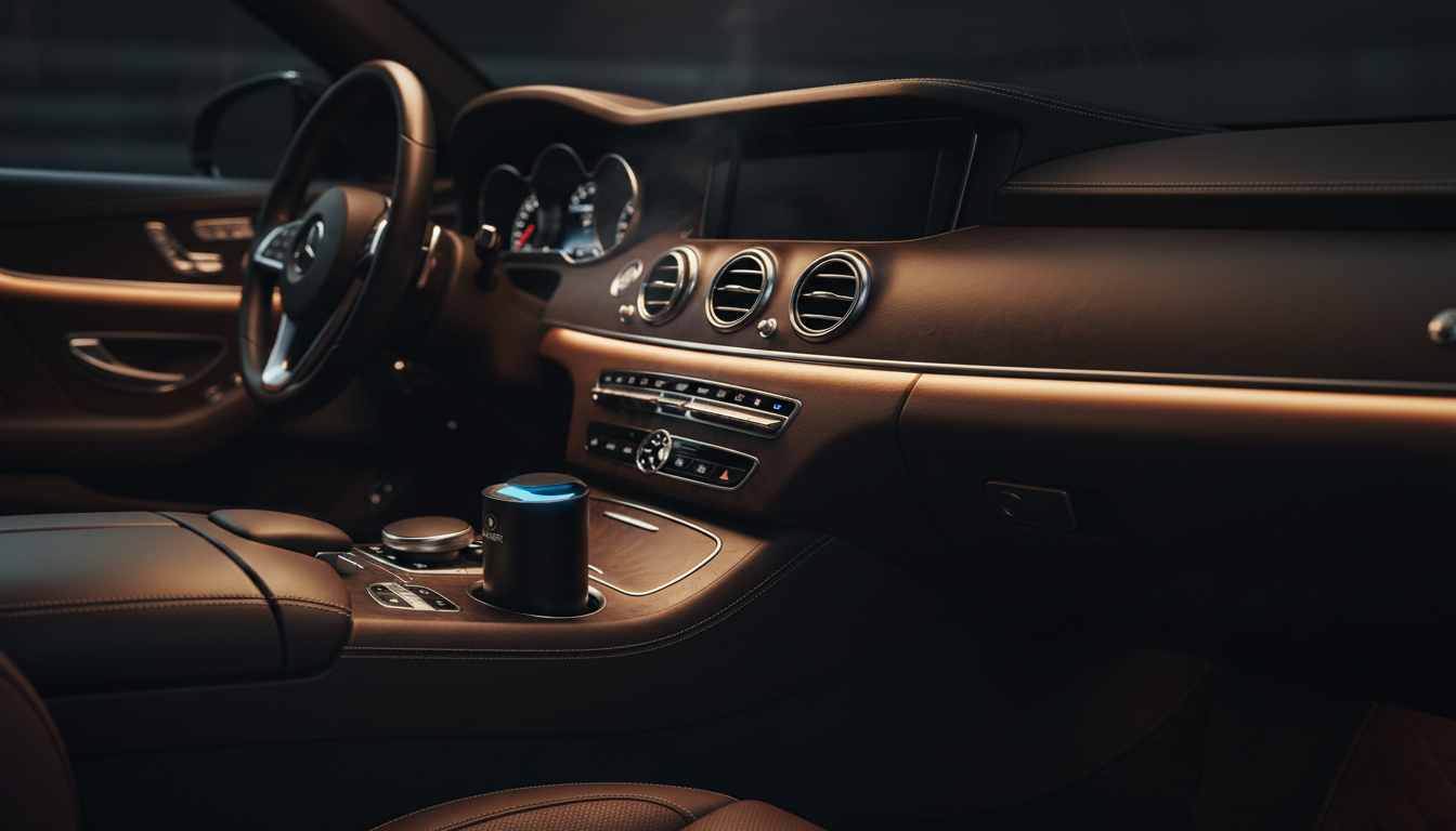 Luxury Car Fragrances for Men: Leather & Wood Scents | Premium Essences