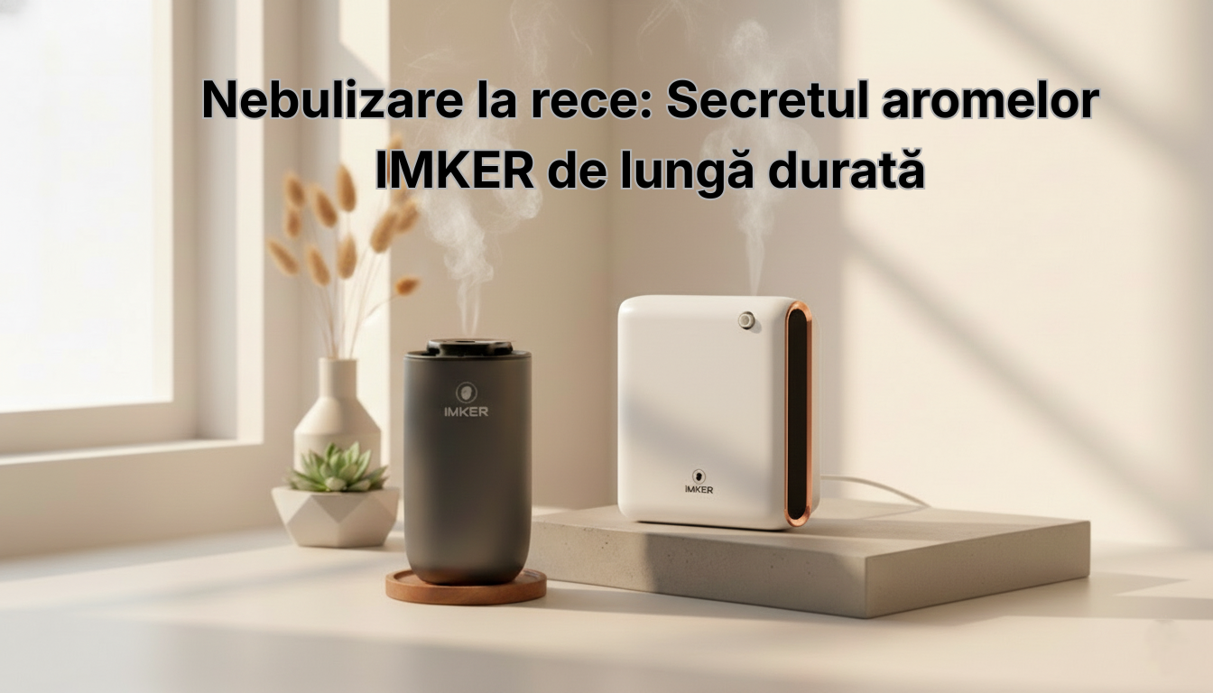 Ce este nebulizarea la rece | Aromele IMKER care durează mai mult