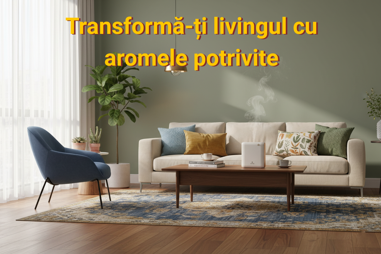 Arome pentru living: cum alegi parfumul ambiental potrivit pentru acasa