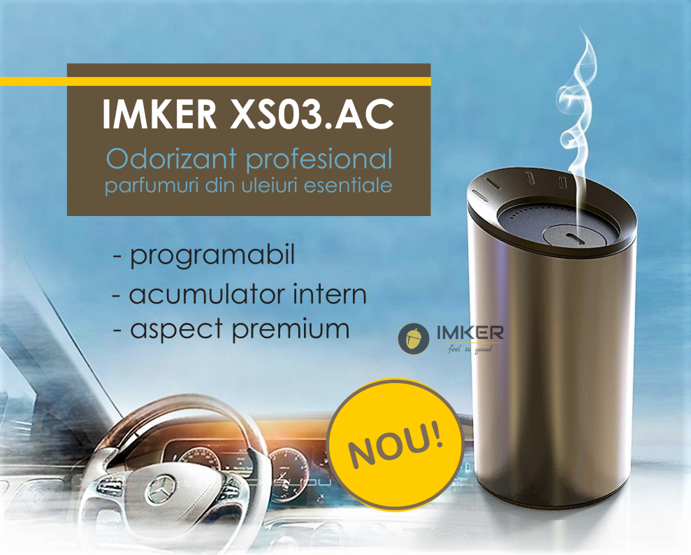 Noul difuzor auto profesional IMKER XS03 – 8 avantaje pentru o experiență deosebită