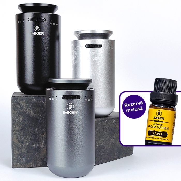 Proffesional smart aroma diffuser IMKER AromaLUX XS04.AC - with batter (scent included) [3]