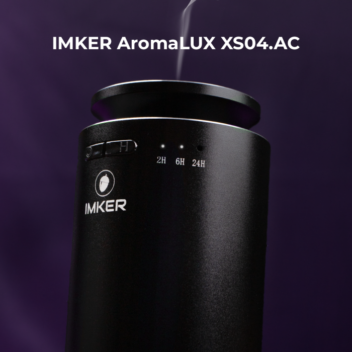 Proffesional smart aroma diffuser IMKER AromaLUX XS04.AC - with batter (scent included) [7]