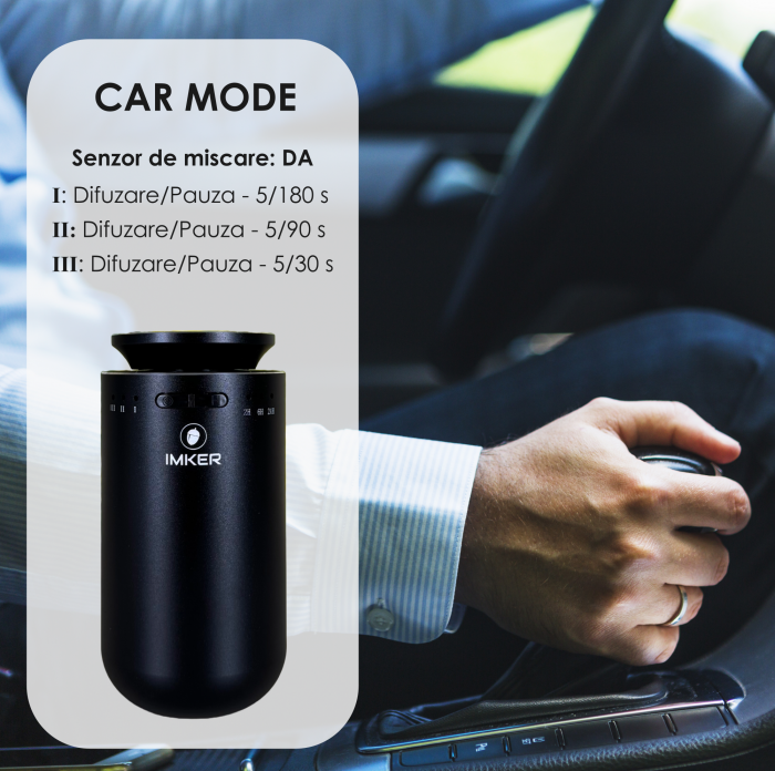 Proffesional smart aroma diffuser IMKER AromaLUX XS04.AC - with batter (scent included) [4]