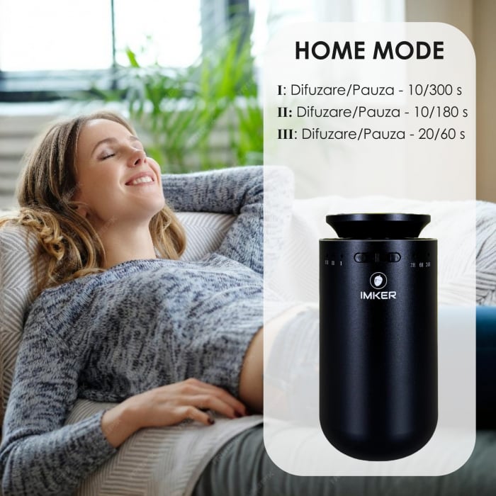 Proffesional smart aroma diffuser IMKER AromaLUX XS04.AC - with batter (scent included) [5]