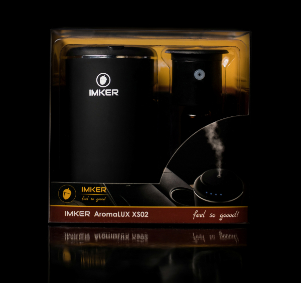 Aparat de odorizare profesional IMKER AromaLUX XS02.AC - cu acumulator (parfum inclus) odorizant auto, odorizant de camera, odorizant birou, difuzor aromaterapie [23]
