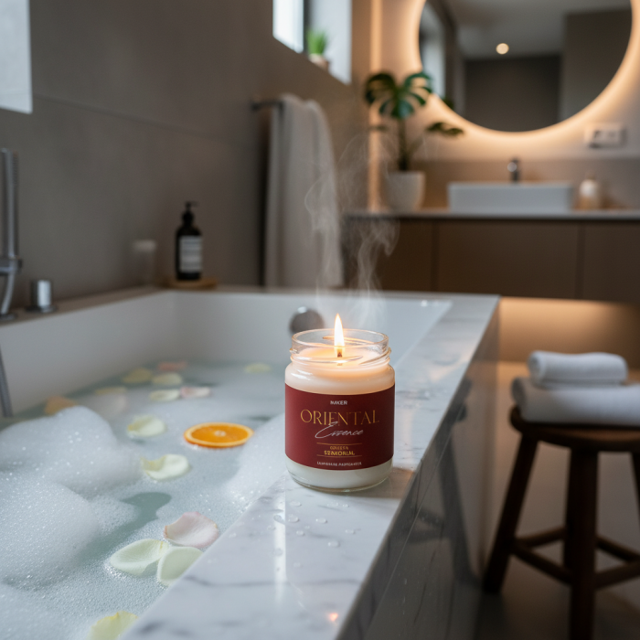 Oriental Essence - Lumânare parfumată cu chihlimbar marocan, paciuli și vanilie [3]