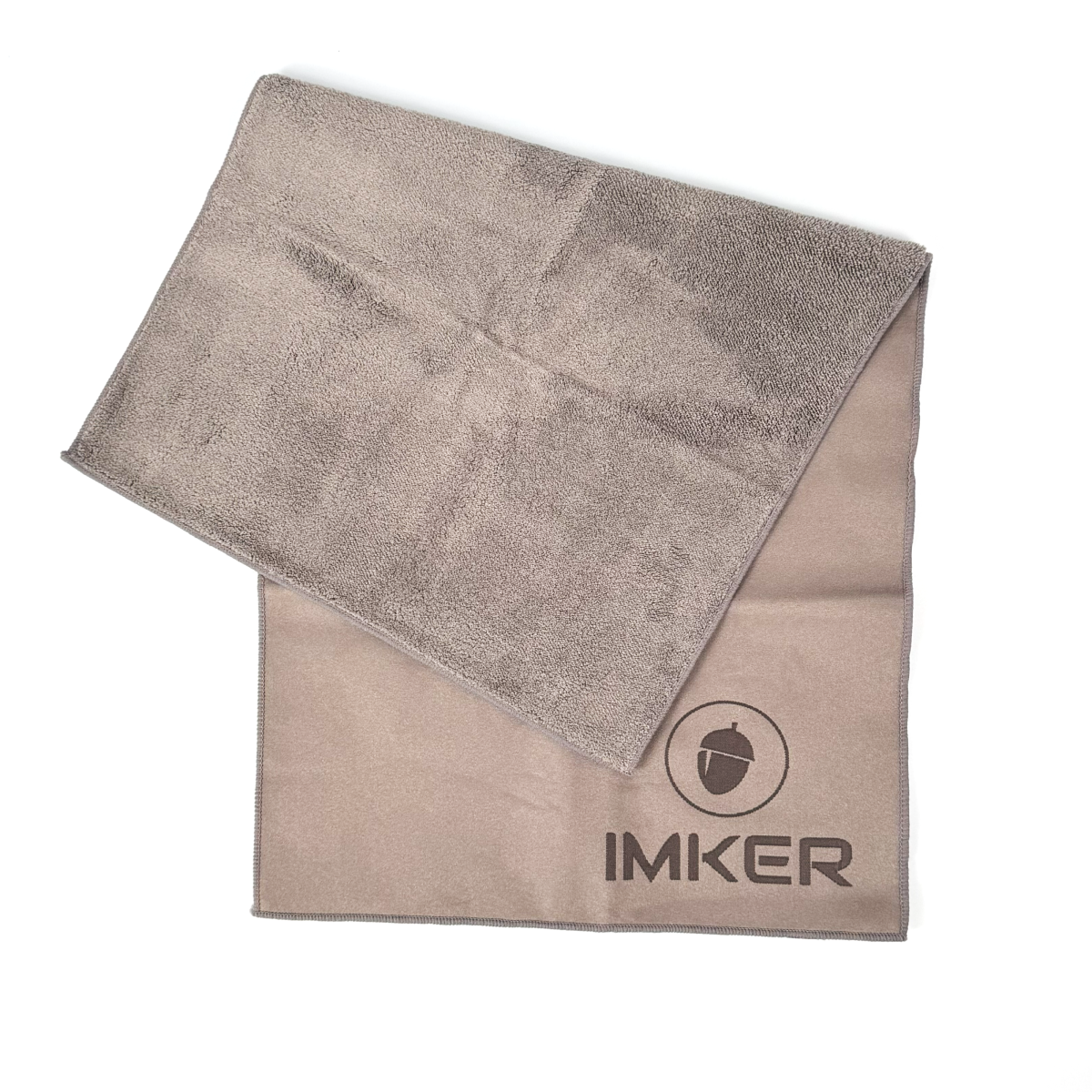 Prosop microfibră 2 fețe IMKER pentru curățare interioară auto și casă – piele căprioară sintetică & fleece coral, fără scame, ultra-absorbant [6]