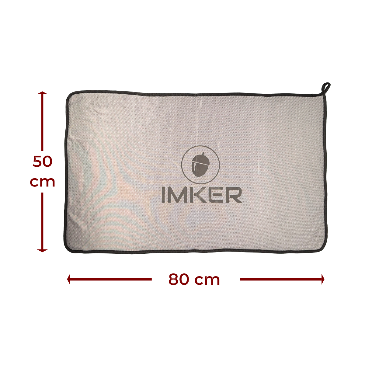 IMKER Twist Loop Car Drying Towel 50×80 cm – Premium Microfiber 800GSM, Scratch-Free, Ultra-Absorbent [11]